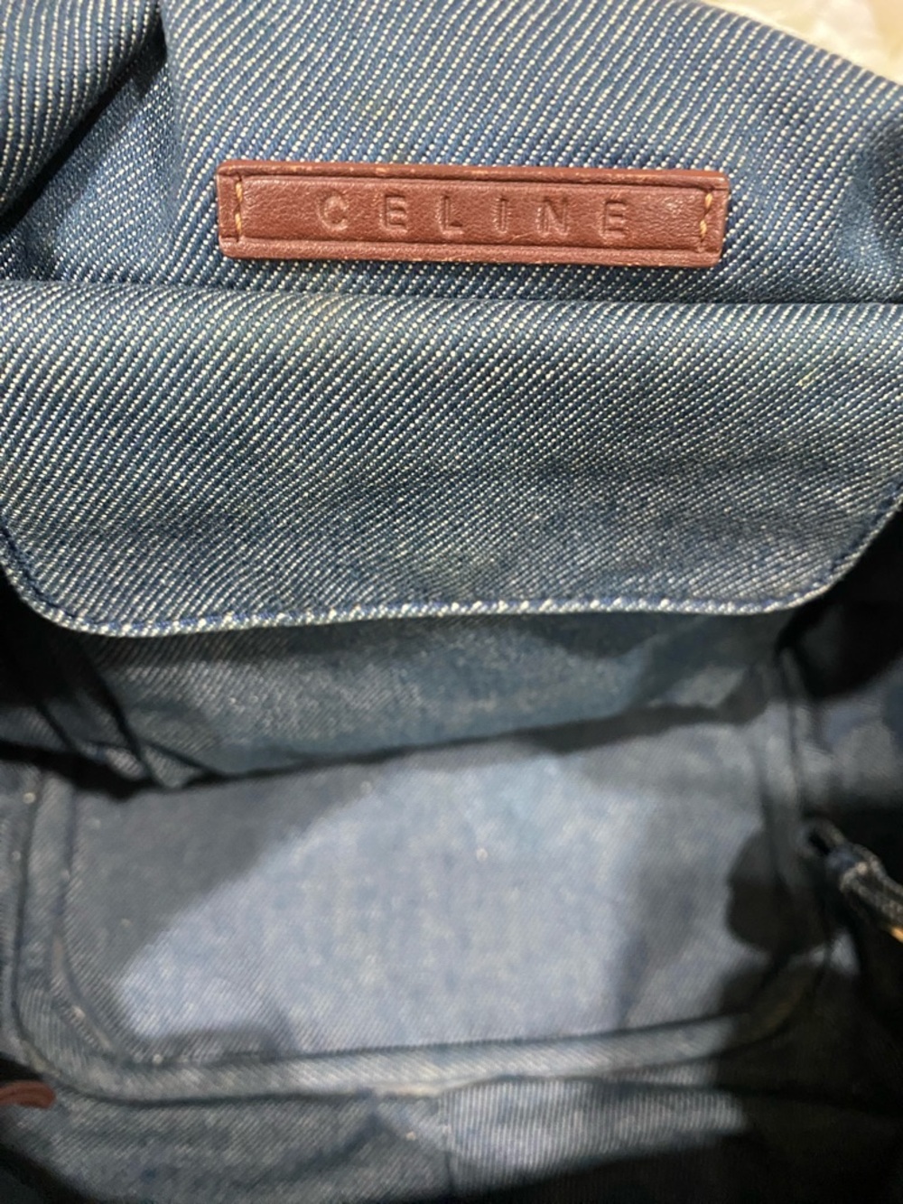 Celine Macadam Denim Bittersweet Bag - Picture 7 of 11
